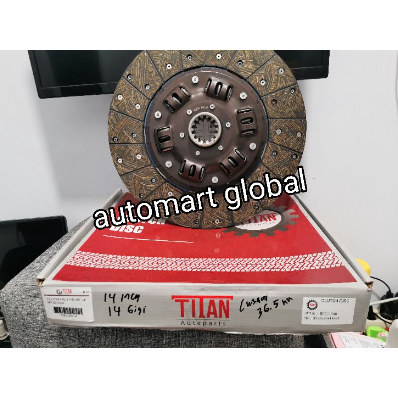 clutch disc kain kopling fuso ps190 14 inch me-521056