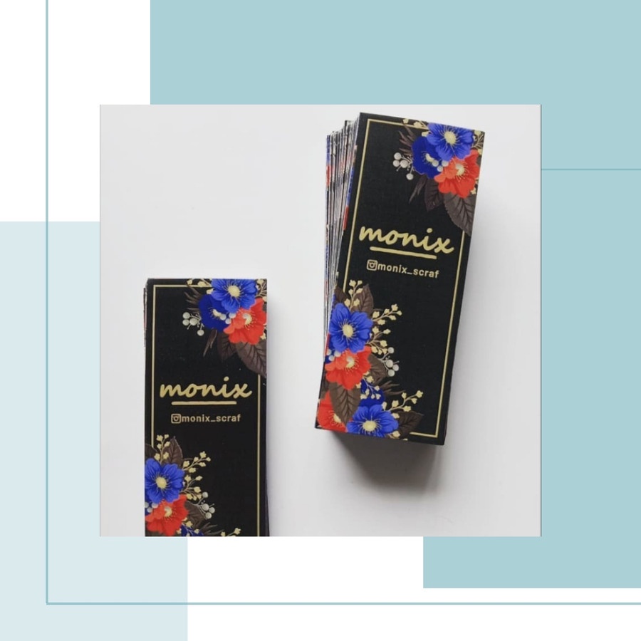 

HANG TAG 9 x 4 / HANGTAG / HANG TAG LABEL / HANG TAG BAJU / LABEL BAJU