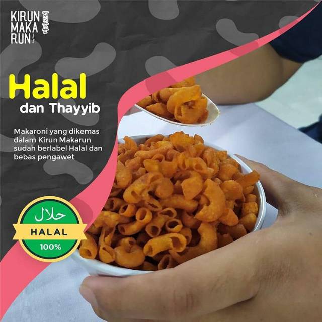 

MAKARONI RENYAH, KIRUN MAKARUN, CEMILAN KEKINIAN, MAKARONI PEDAS, JAJANAN SEHAT