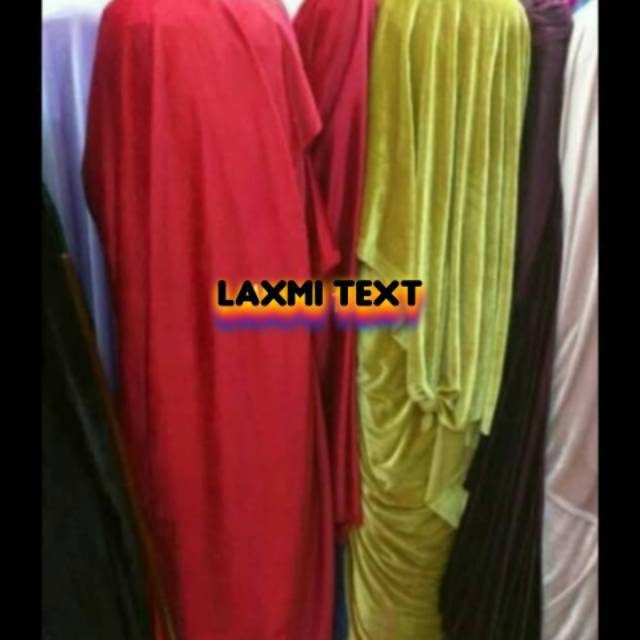 Kain Bludru polos / bahan beludru polos/ cocok untuk dress,gaun,tunik,dll TERMURAH