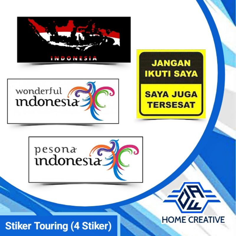 

stiker touring/traveller/stiker banyuwangi/wonderfull indonesia/stiker pesona indonesia/stiker baluran