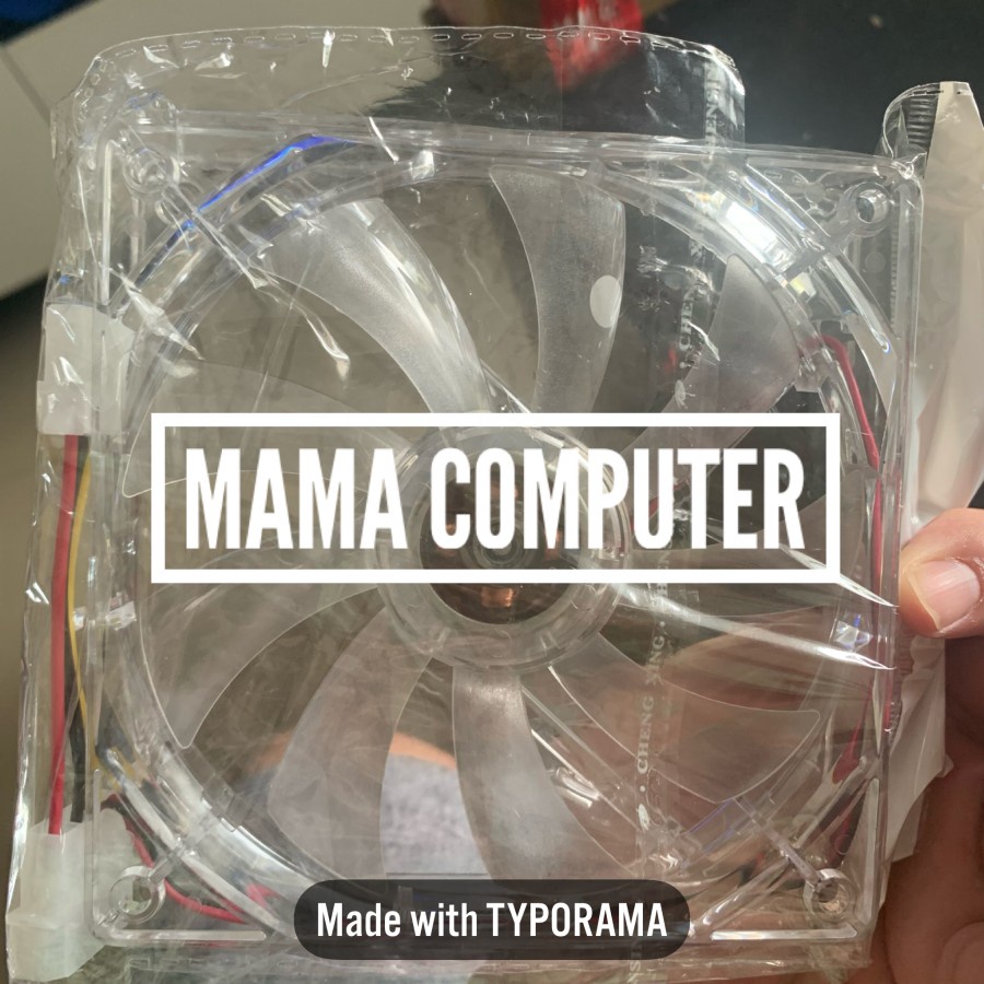 Kipas / Fan Casing 12CM Bening / 12 cm
