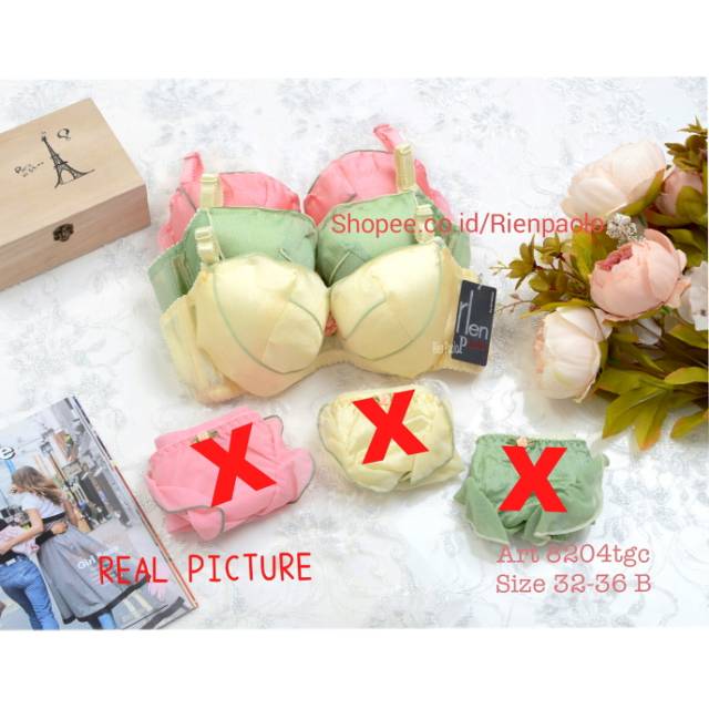 BRA SEXY WANITA BH FANCY RIEN PAOLO LUCU KAWAT PÙSH UP 8204tgc