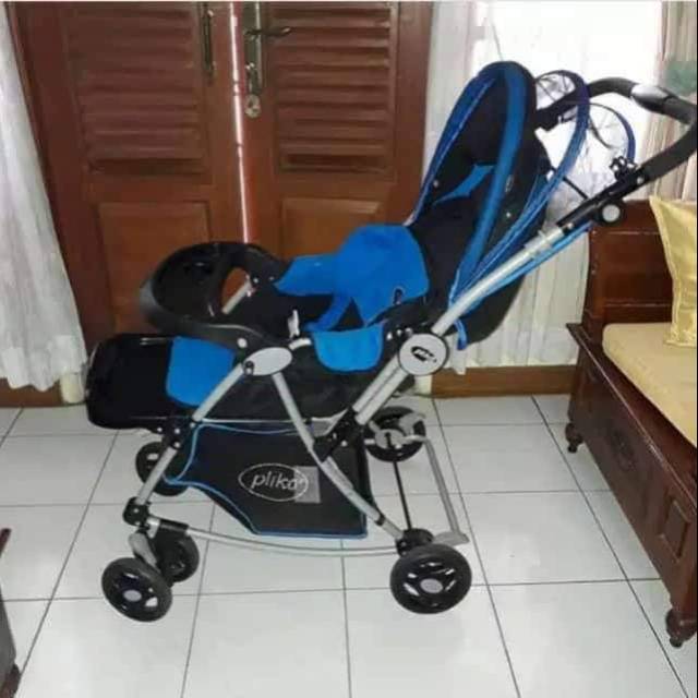 Stroller pliko paris preloved murah