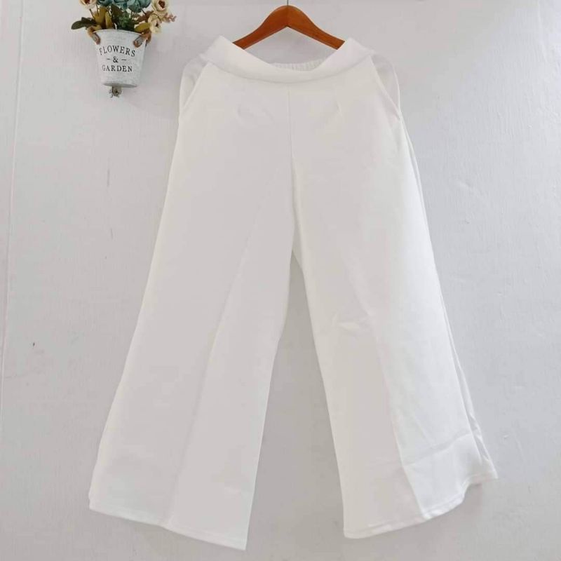 CELANA KULOT SCUBA PREMIUM JUMBO XXL PINGGANG FULL KARET