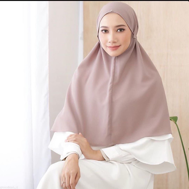 PROMO!!! Jilbab Instan Siria Series 1Slup Crepe High Quality Antem tammia hijab instan BERGO MARYAM-1