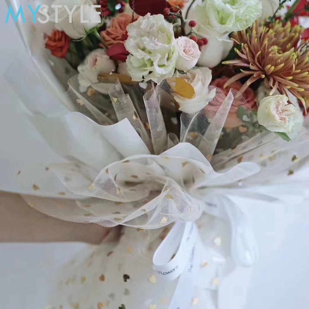 KERTAS KAIN BUNGA LXW (1 ROLL)/FLOWER WRAP/KERTAS PEMBUNGKUS BUNGA WATERPROOF