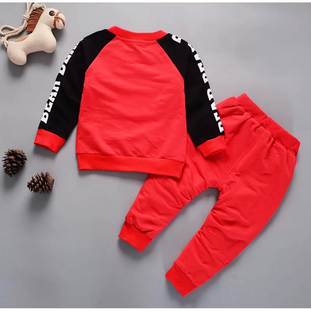 SETELAN SWEATER JOGGER ANAK BAJU ANAK 1-5 TAHUN MOTIF PANDA BEAR  ANAK LAKI LAKI DAN PEREMPUAN SETELAN ANAK MURAH BAJU ANAK MURAH BAJU ANAK LAKI LAKI BAJU ANAK PEREMPUAN TERLARIS