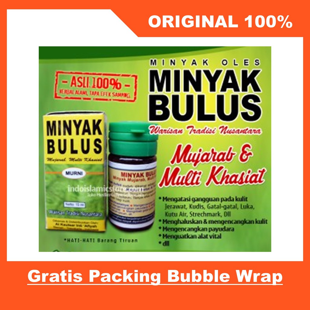 Minyak Bulus Asli Original