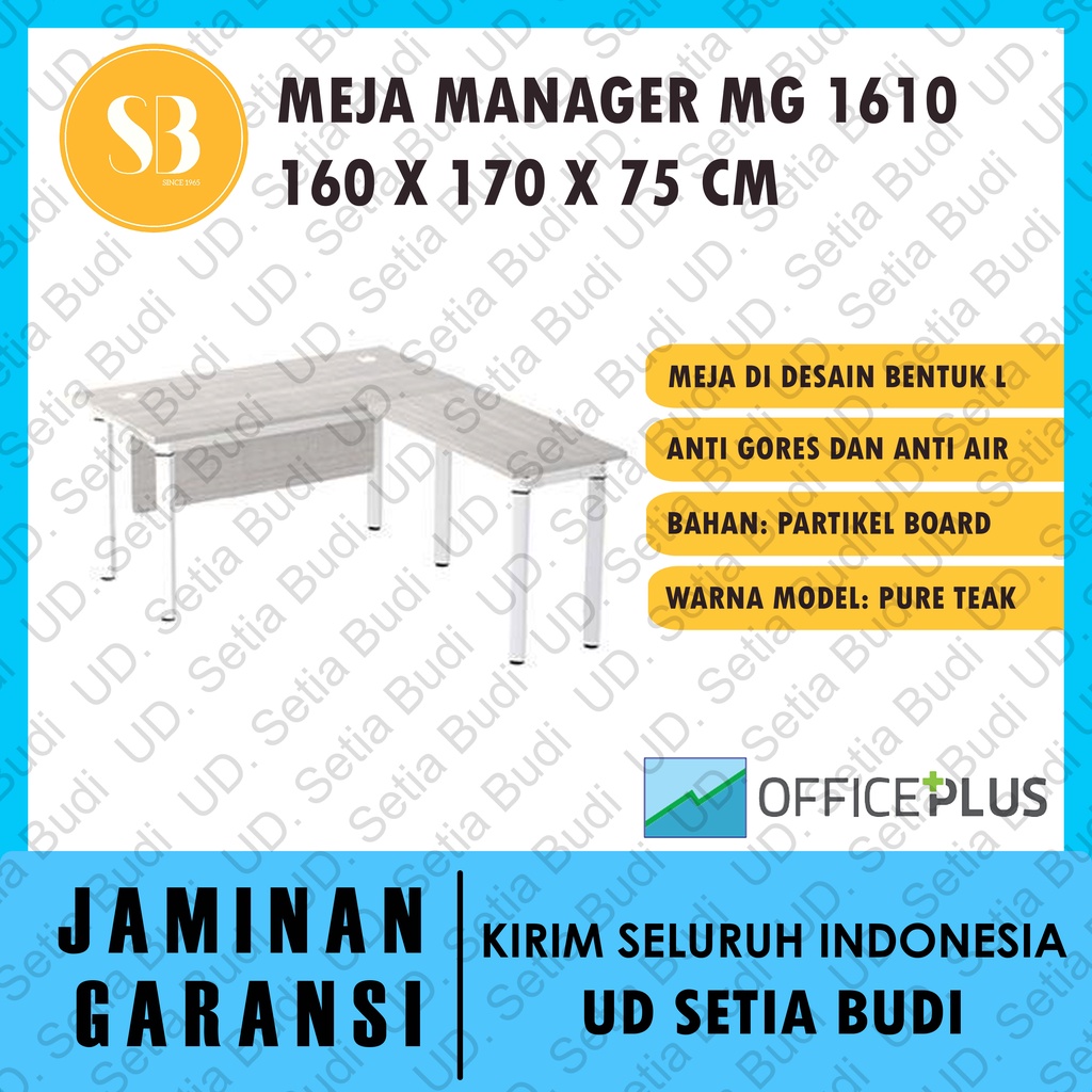 Meja Kerja Office Plus Manager OPS-MG 1610