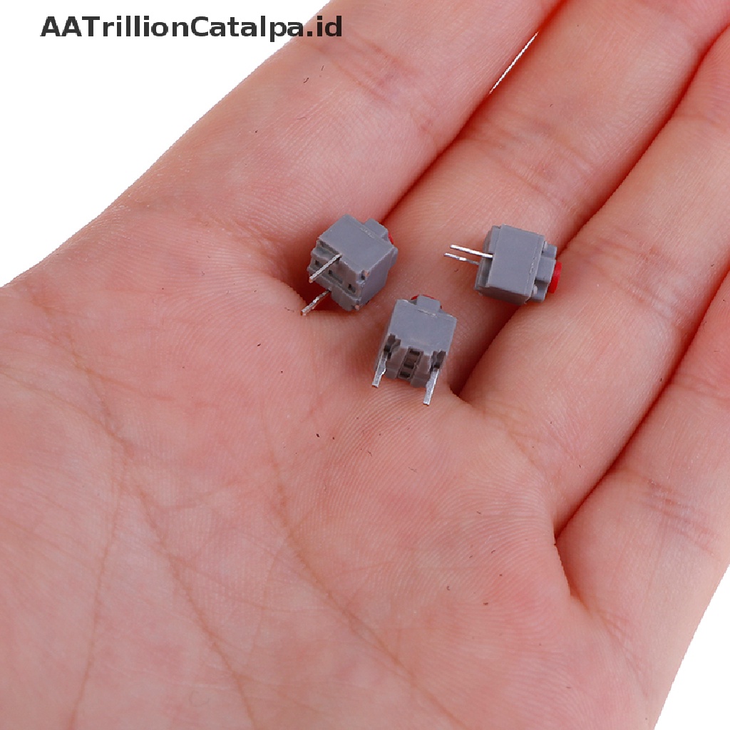 20 Pcs Tombol Mikro Switch Wireless Kabel Mouse Mute Ukuran 6x6 X 7.3