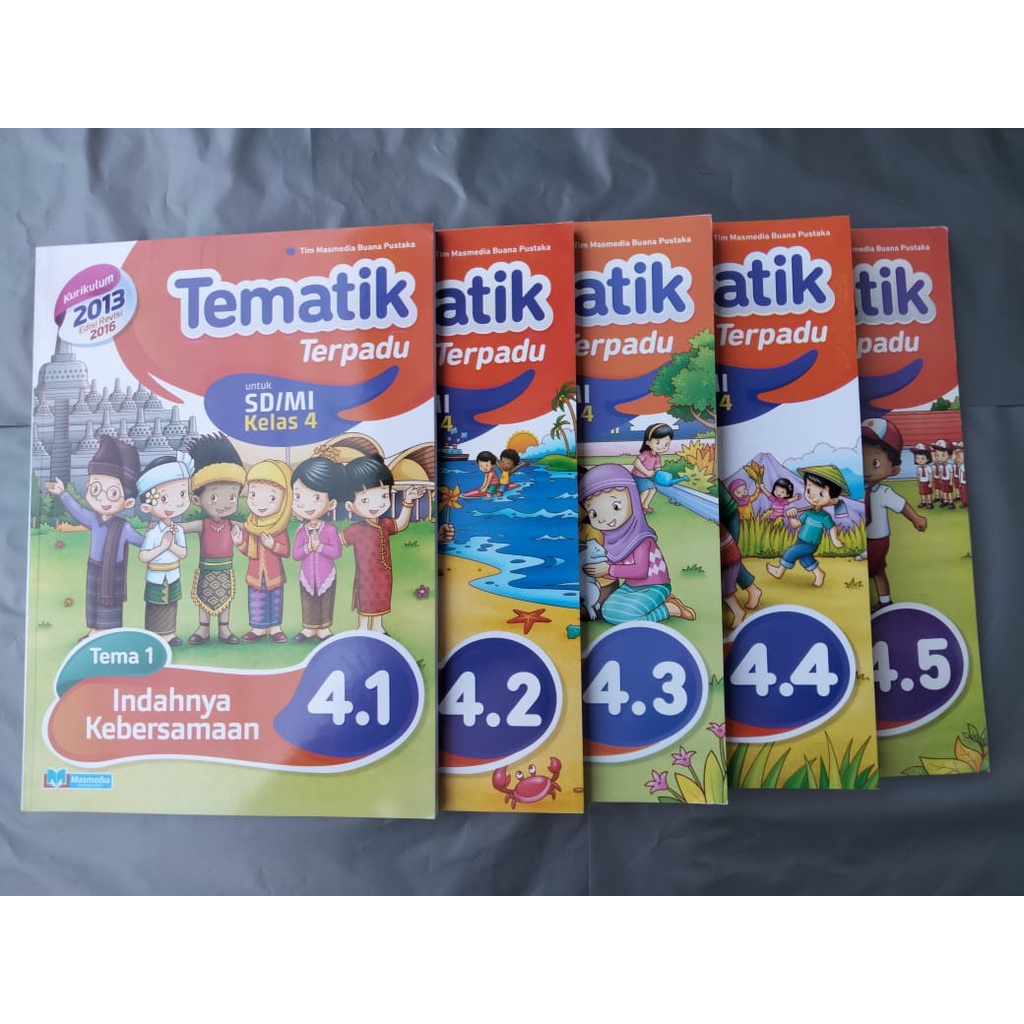 Tematik Masmedia Tema SD/MI Kelas 4