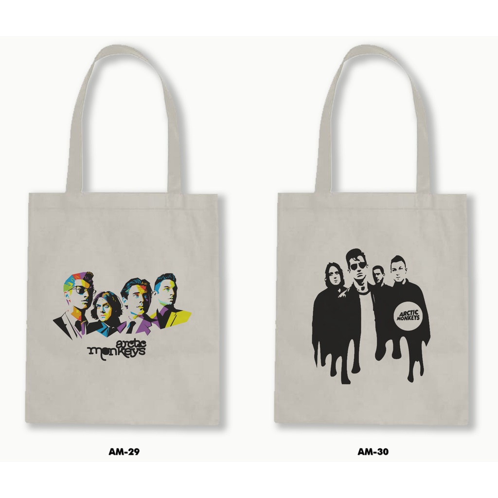 TOTE BAG RESLETING - ARCTIC MONKEYS 02