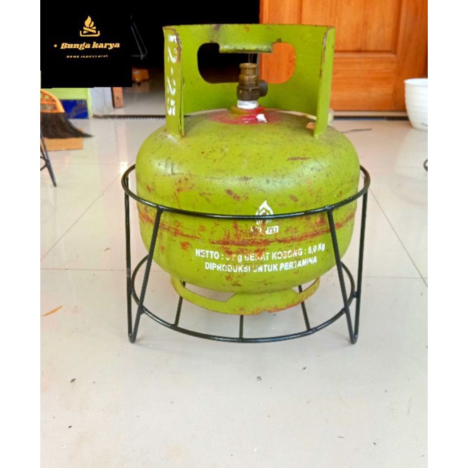 tatakan gas / rak gas LPG 3kg / rak gas / dudukan gas
