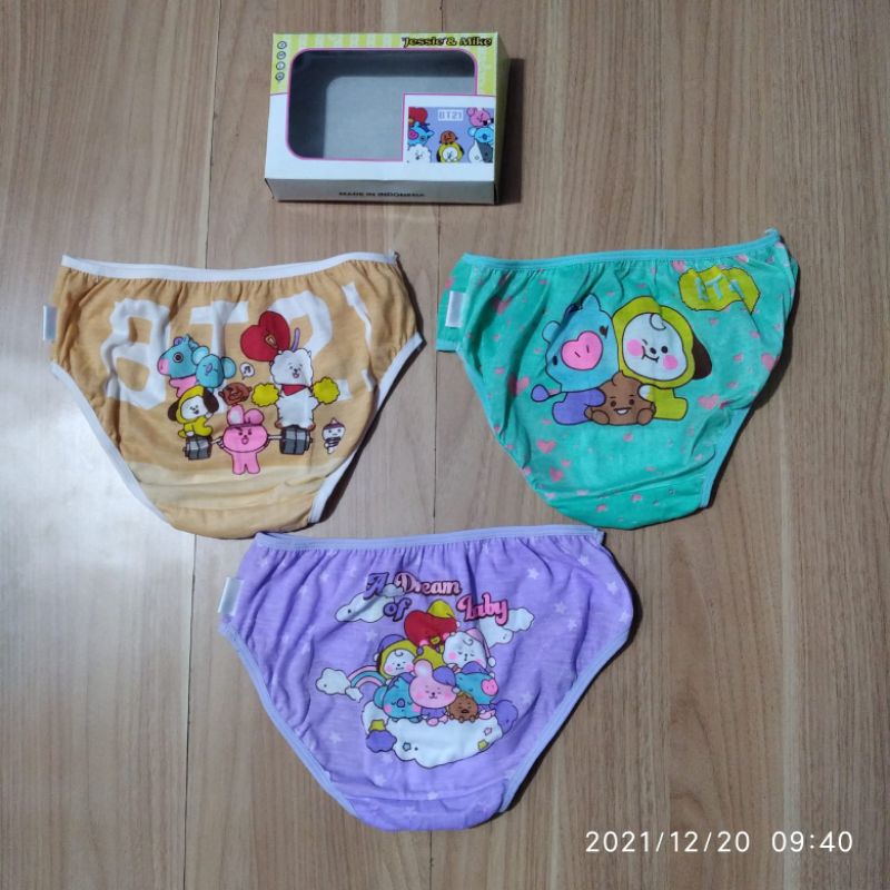 UNDERWEAR  ANAK MOTIF  SZ S, M, L, XL