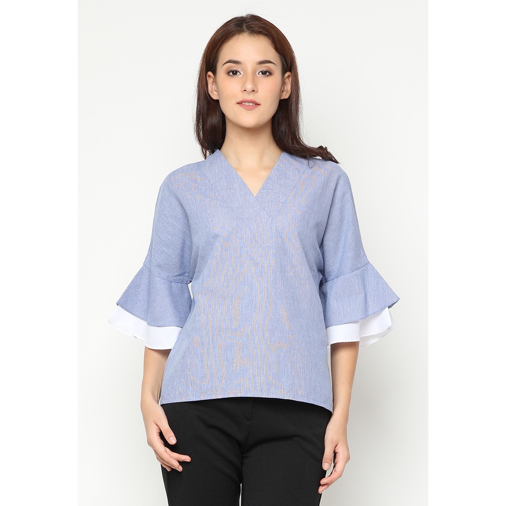 Cammomile Blouse atasan wanita 1808004 | Shopee Indonesia