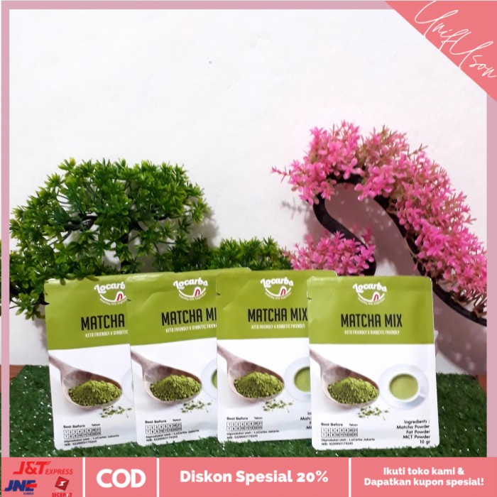 

⭐COD⭐ Matcha powder 1 pack || Matcha mix keto instan