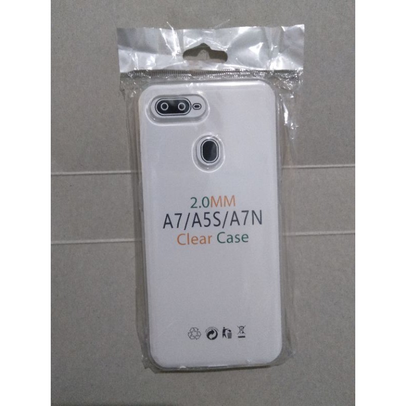 silicone case jelly oppo A5s/A7