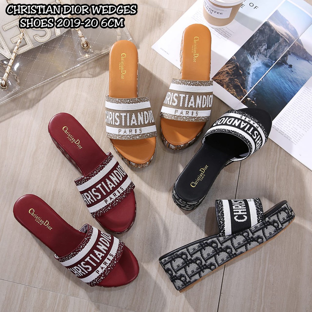 dior dway flat sandals