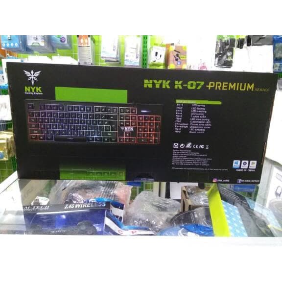 Keyboard GAMING NYK K07 series RGB sound sensor