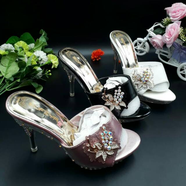 Sandal sofiya pesta ada 3  model
