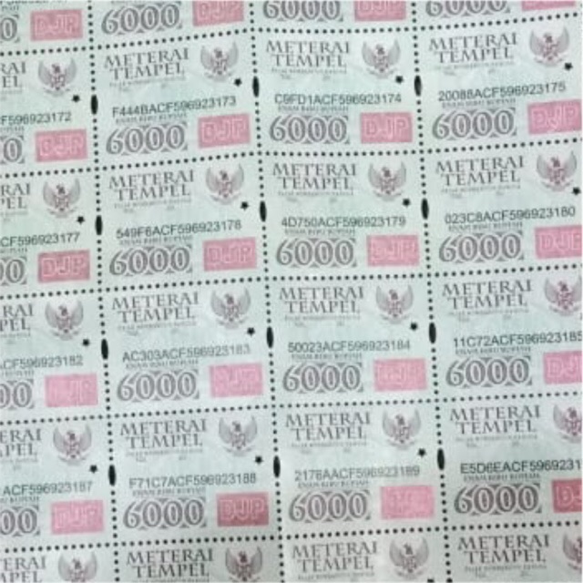 Pos filateli Meterai tempel 6000 tahun 2010-2015 murah meriah original asli