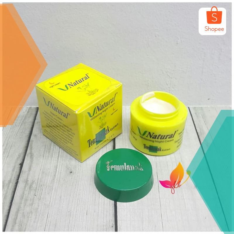 

Promo CREAM TEMULAWAK V NATURAL MALAM Keren