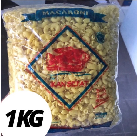 

MURAH MAKRONI MURAH / MAKARONI MENTAH / MAKRONI BANTAT KUNING ANEKA 1 KG - MAKRONI SEPAT