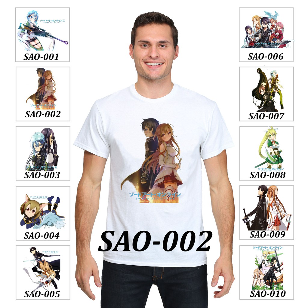 [FREE NAMA !!] Kaos Sword Art Online