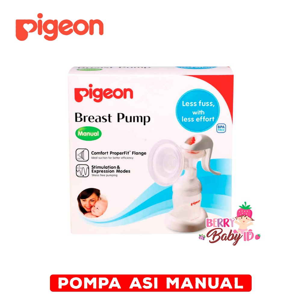 Pigeon Breastpump Manual Pompa ASI Breast Pump Berry Mart