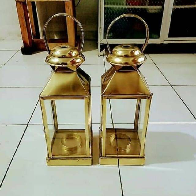 Tempat lilin /lentera antik /lentera ramadhan
