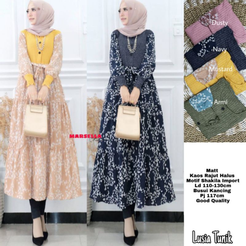 Lusia tunik ori marsela