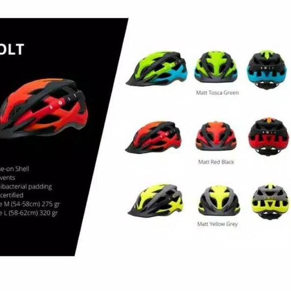Harga TERMURAAH.. HELM SEPEDA BOLT POLYGON NEW DESIGN 2020