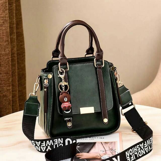 LADIESBAG -TAS HANDBAG SELEMPANG WANITA BAG FASHION IMPORT KOREA MURAH BATAM CEWEK TERMURAH LB - 596