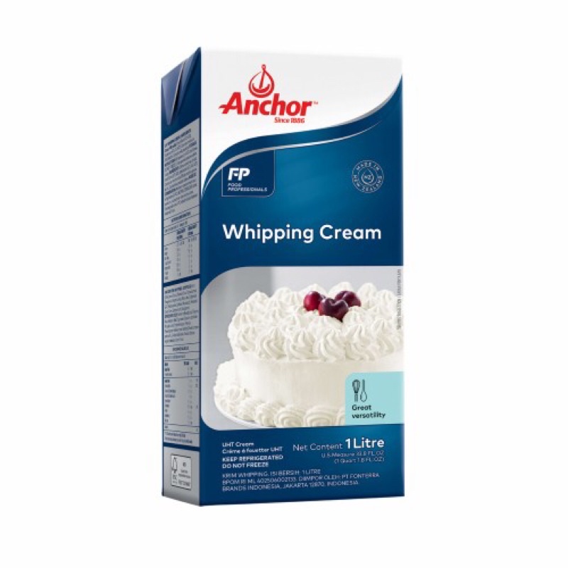 

Whipped Cream Cair ANCHOR 1 L