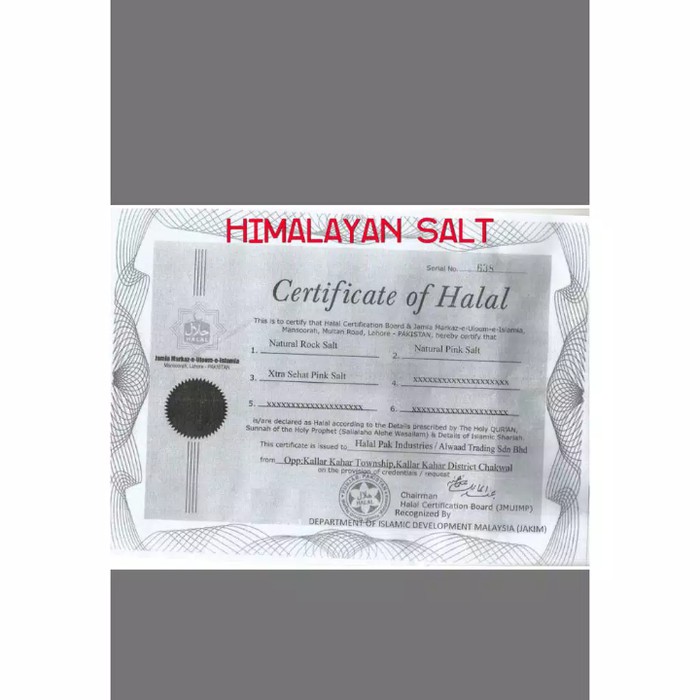 

Terbatas - 1000 Gr Garam Pink Himalayan Salt