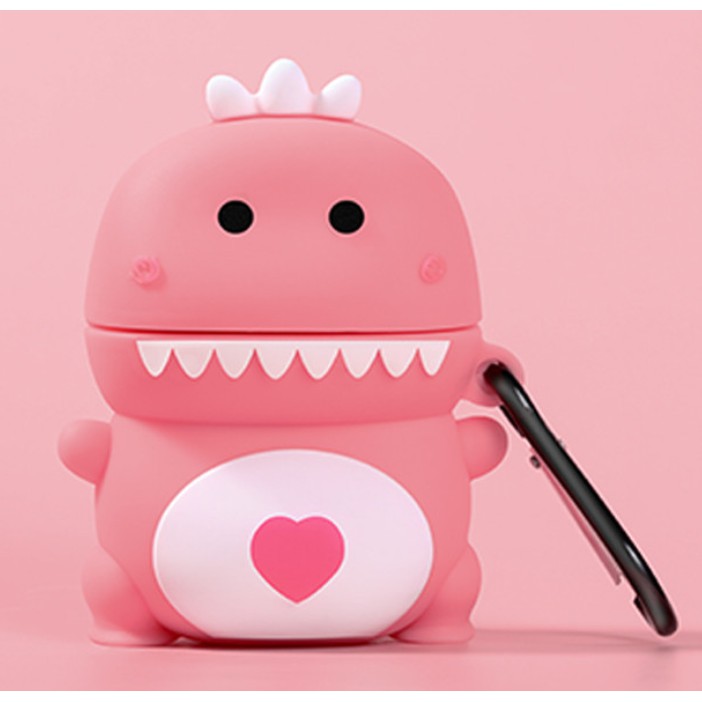 COD Case Airpods 2 3D Premium Gen 1 Lucu Karakter Inpods 12 Totoro i12 Minnie Toothless-E-Pink heart dragon