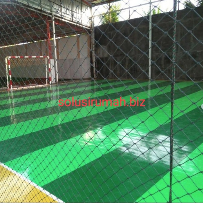 jaring lapangan 1m2 futsal golf volley gawang tali bola pengaman pagar