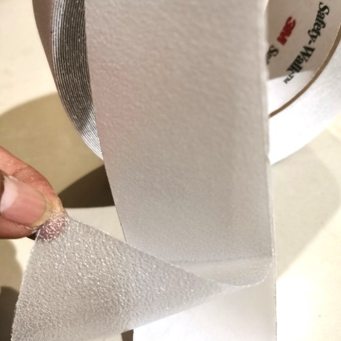 

Murah 3M - Ant Slip Clear - Anti Licin Kamar Mandi Transparant Putih 2" Gilaa!!!