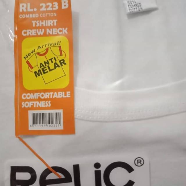 Kaos Dalam Pria Oblong Merk Relic