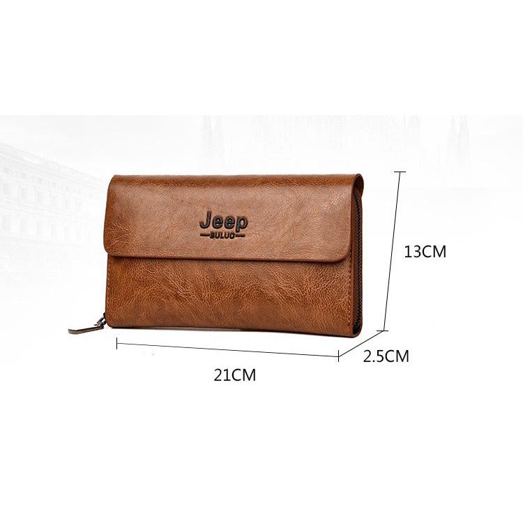 Dompet Pria Panjang Jeep Clutch Kualitas Premium 9068