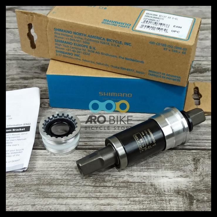 Bottom Bracket Bb Kotak Bearing As Gear Crank Shimano Un300 127.5Mm