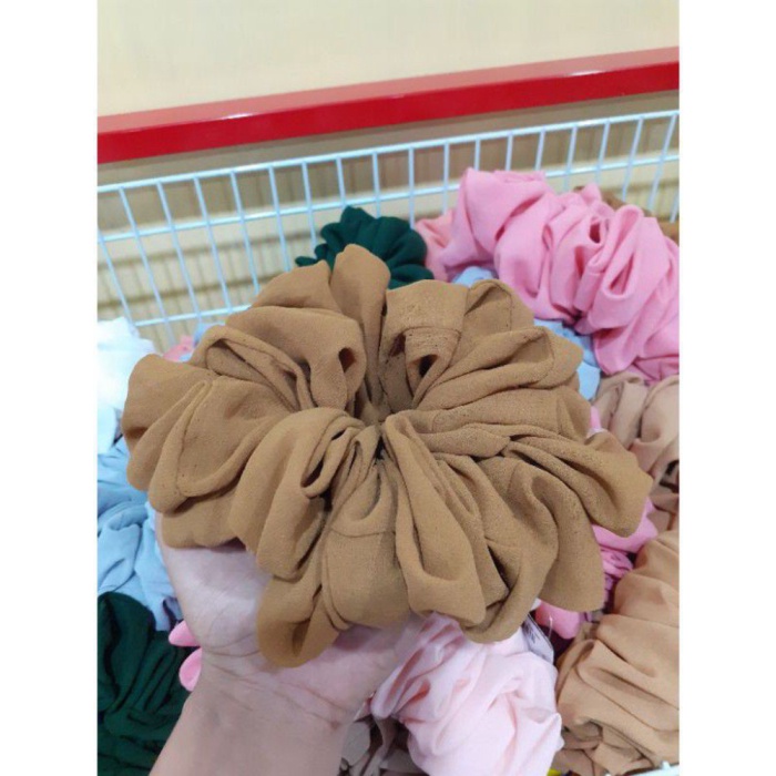 Scruncie Super JUMBO  Scrunchie Ikat Rambut Jumbo Promo