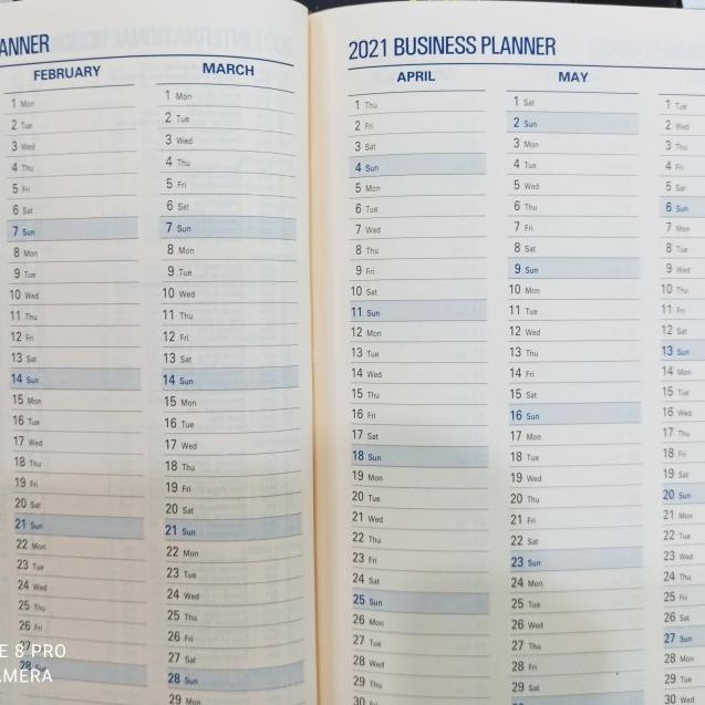 

STOCK BARU!!.>463ED agenda elite diary 2021