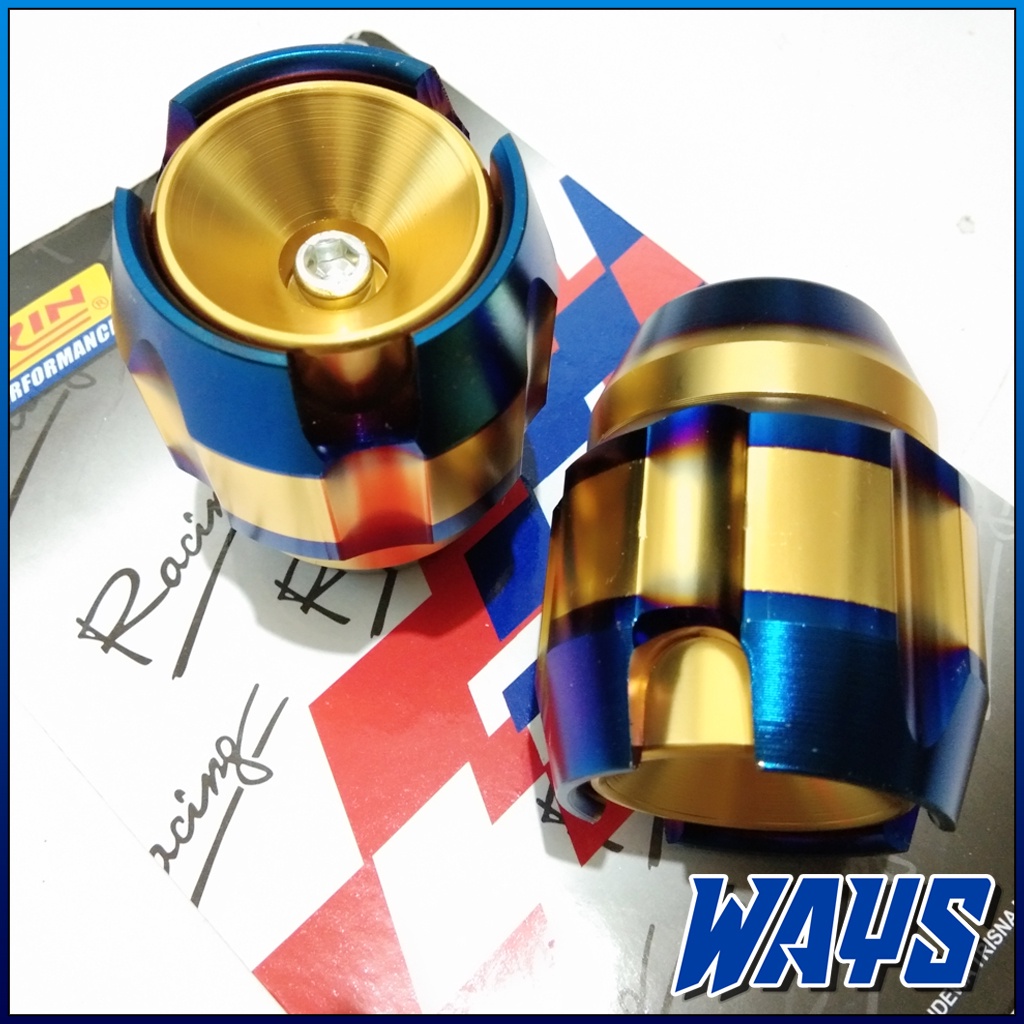 X176 | Jalu As Besar Jumbo Full CNC Two Tone Variasi Motor Nmax Aerox PCX ADV CB 150 CBR GSX R15