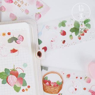 Mohamm 1pc Stiker Seri Bunga Daisy Musim Semi Bahan Pet Mohamm 1pc Stiker Seri Bunga Daisy Musim Semi Bahan Pet