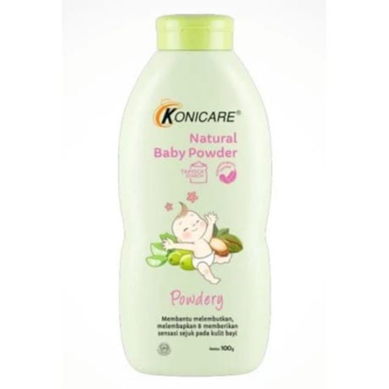 KONICARE NAT BABY PWD POWDERY 100GR