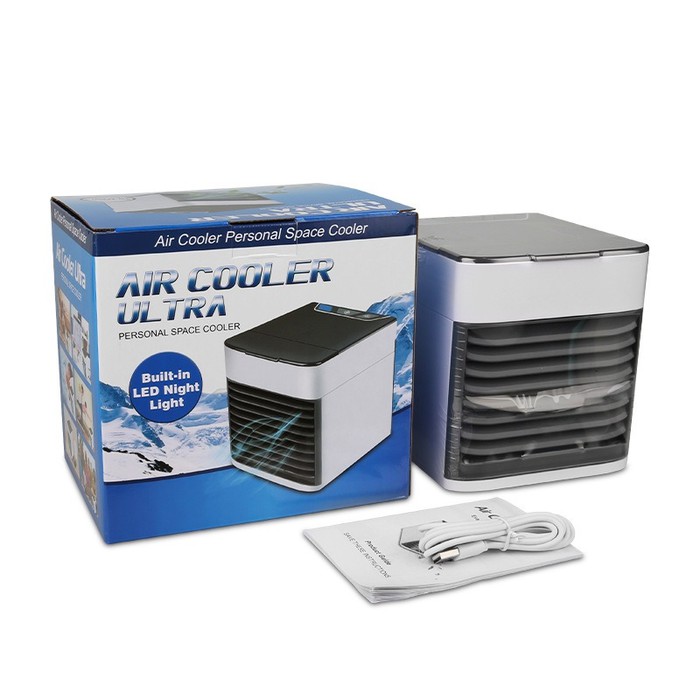 Air Cooler Ultra Portable AC Mini USB Port Kipas Angin 3 Mode