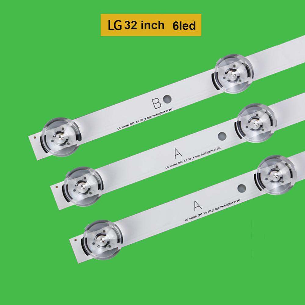 Agustinina Backlight Strip AB B-type 32MB27VQ Untuk TV LG 32 &quot;Polos 6led drt3.0 LG32LB