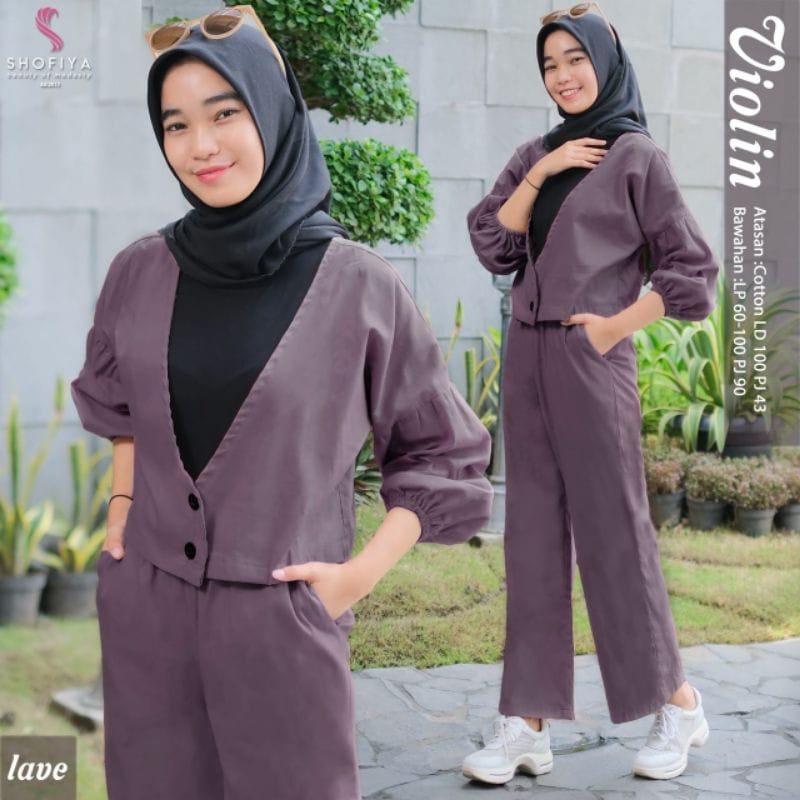 Baju Anak Terbaru Violin Set 2in1 Bahan Syakila Setelan Anak Perempuan Usia 10 s/d 15 Tahun Valera Set 2in1